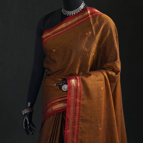 Dharwad Woven Thread Buti Mercerised Cotton Saree with Border 56