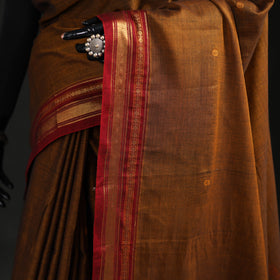 Dharwad Woven Thread Buti Mercerised Cotton Saree with Border 56