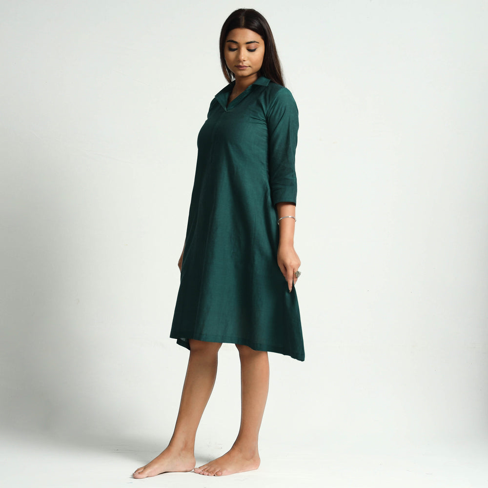 plain cotton dress