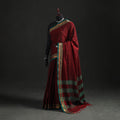 Dharwad Woven Thread Buti Mercerised Cotton Saree with Border 57