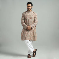 Kalamkari men kurta