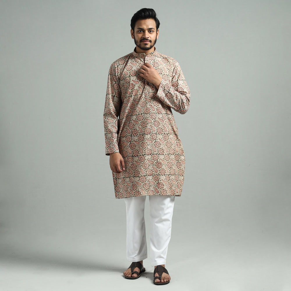 Kalamkari men kurta