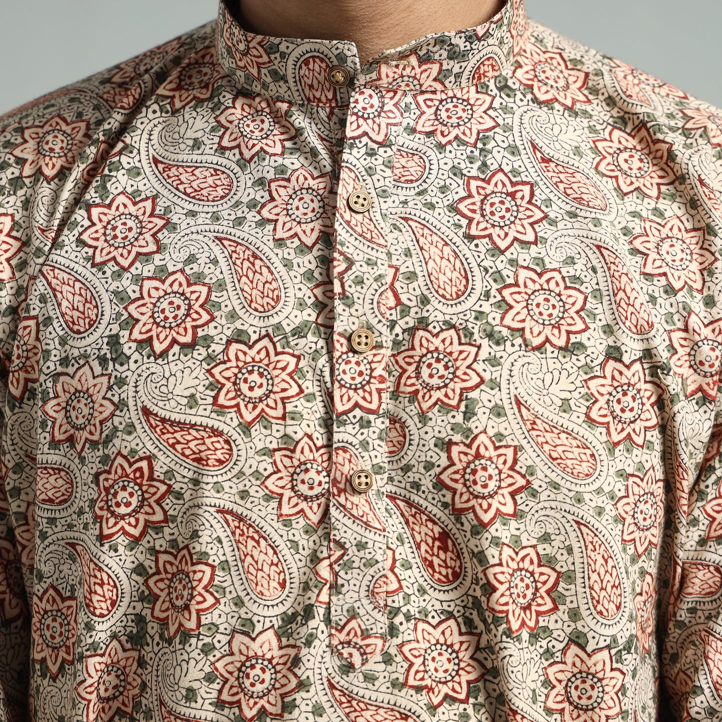 Kalamkari men kurta