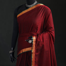 Dharwad Woven Mercerised Cotton Saree with Border 61
