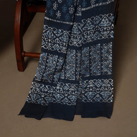 Blue - 3pc cotton unstitched kutch batik dress material 04