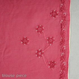  Lucknow Chikankari Hand Embroidery Cotton Saree 05 Online 