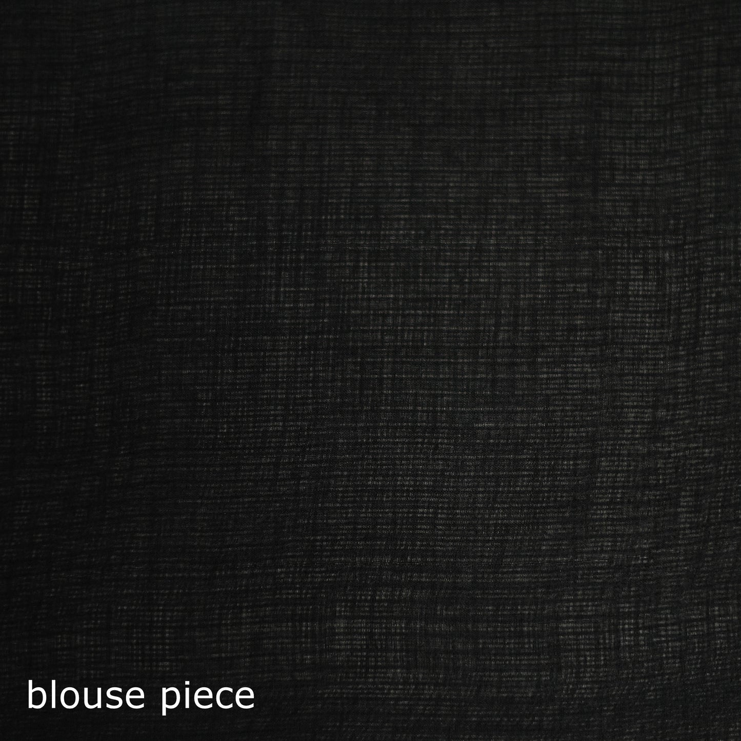 Black - Nazaakat Kota Doria Cotton Plain Saree with Blouse & Jewellery Set 10