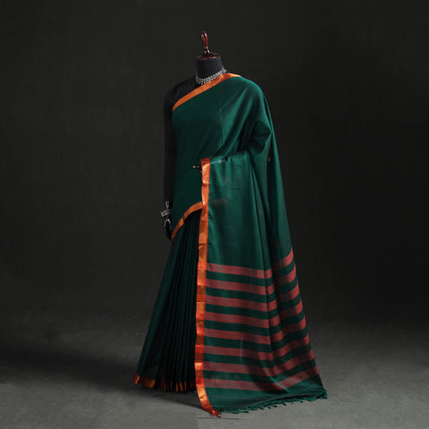 Dharwad Woven Mercerised Cotton Saree with Border 64