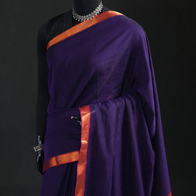 Dharwad Woven Mercerised Cotton Saree with Border 66