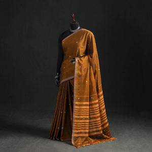 Dharwad Woven Thread Buti Mercerised Cotton Saree with Border 68