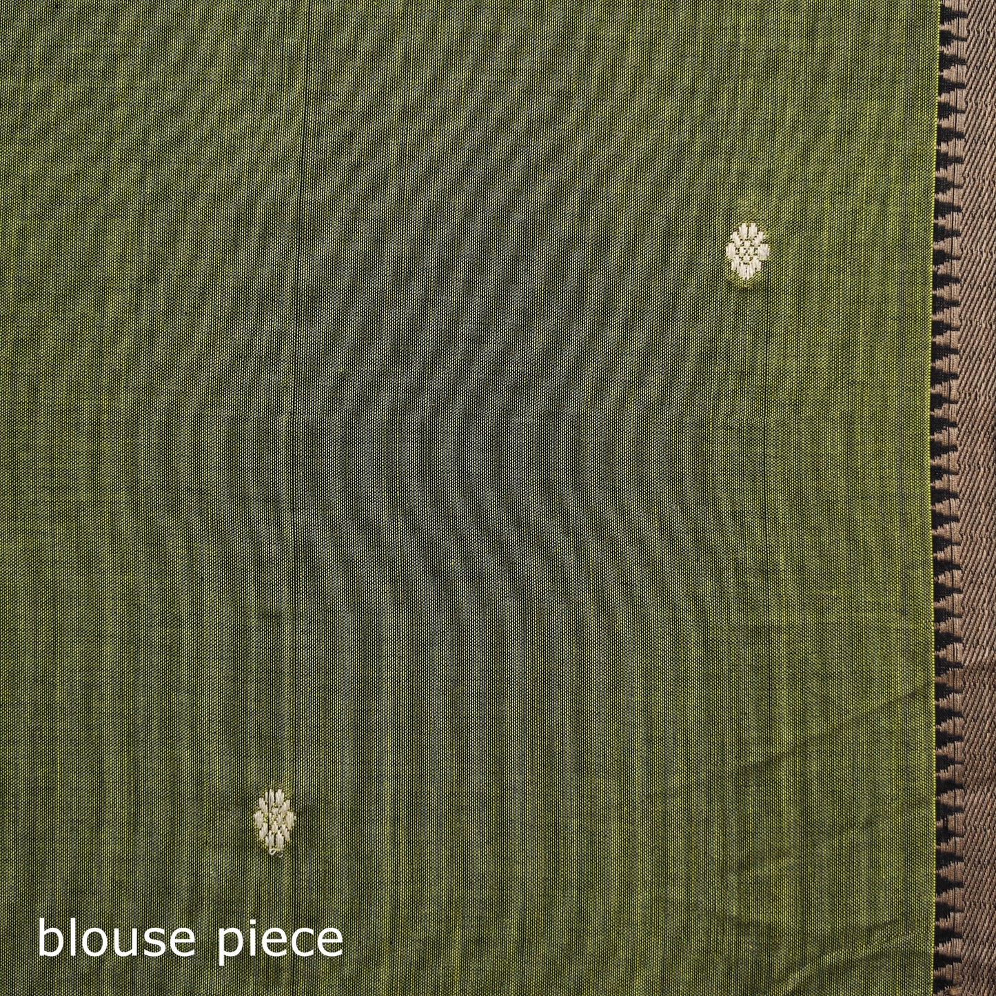 Dharwad Woven Thread Buti Mercerised Cotton Saree with Border 69