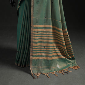 Dharwad Woven Thread Buti Mercerised Cotton Saree with Border 70