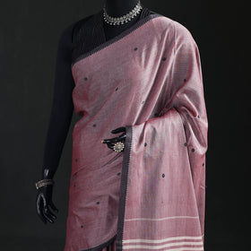 Dharwad Woven Thread Buti Mercerised Cotton Saree with Border 71