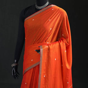 Dharwad Woven Thread Buti Mercerised Cotton Saree with Border 72