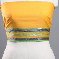 Yellow - Dharwad Cotton Blouse Piece 41