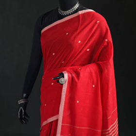 Dharwad Woven Thread Buti Mercerised Cotton Saree with Border 76