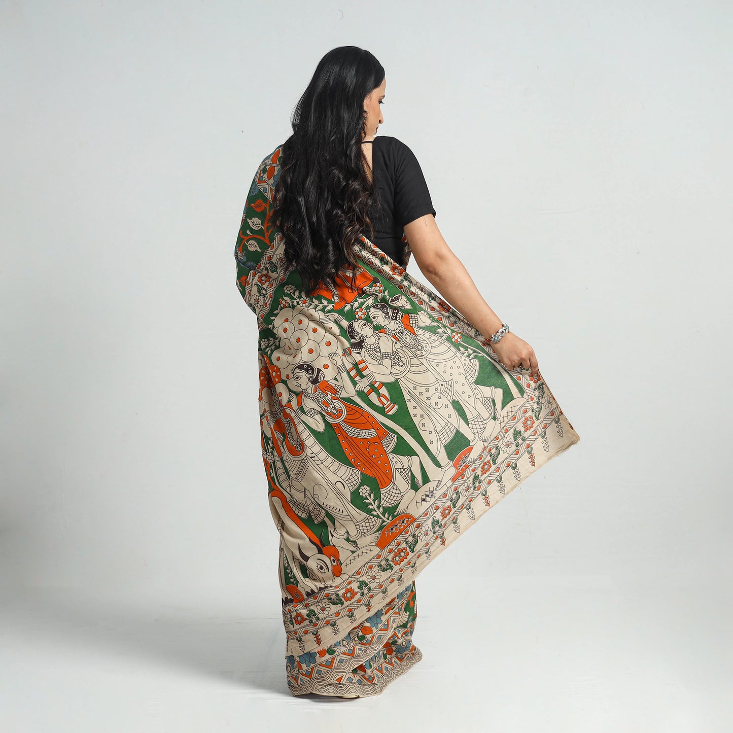 kalamkari saree