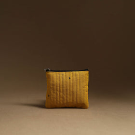 Yellow - handmade multipurpose utility pouches (set of 3)