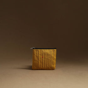 Yellow - handmade multipurpose utility pouches (set of 3)