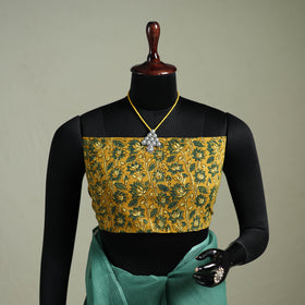 Green - Nazaakat Kota Doria Cotton Plain Saree with Blouse & Jewellery Set 19