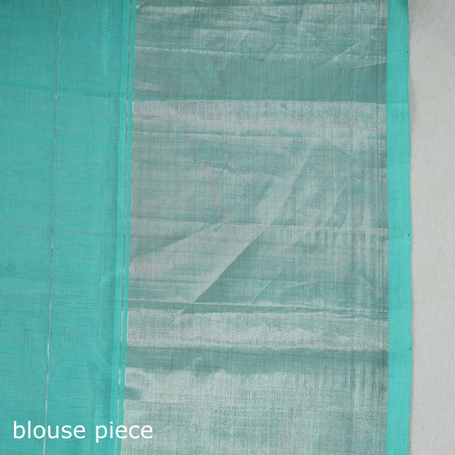 Green - Traditional Venkatagiri Pure Handloom Silk Cotton Zari Weave Saree 16