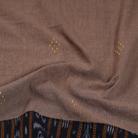 Brown - Organic Kala Cotton Handloom Blouse Piece 21