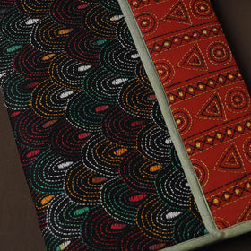 Multicolor Handcrafted Bengal Kantha Work File Folder