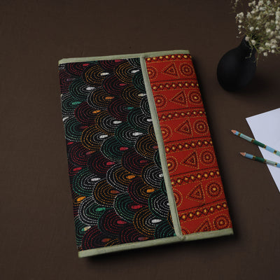 Multicolor Handcrafted Bengal Kantha Work File Folder
