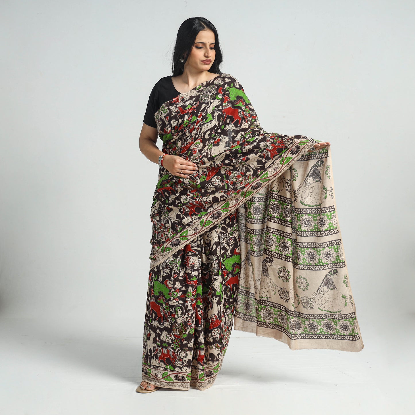 kalamkari saree