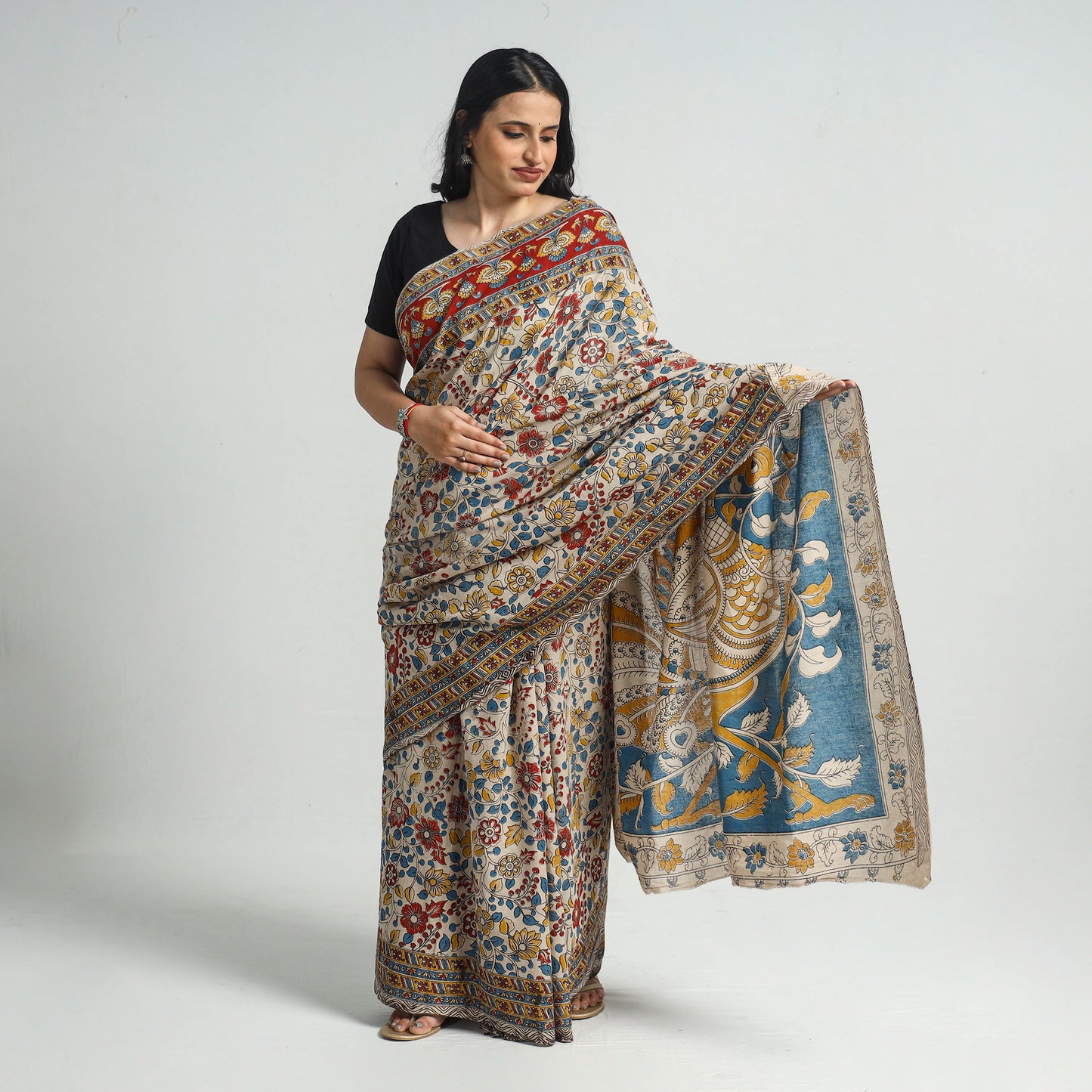 kalamkari saree