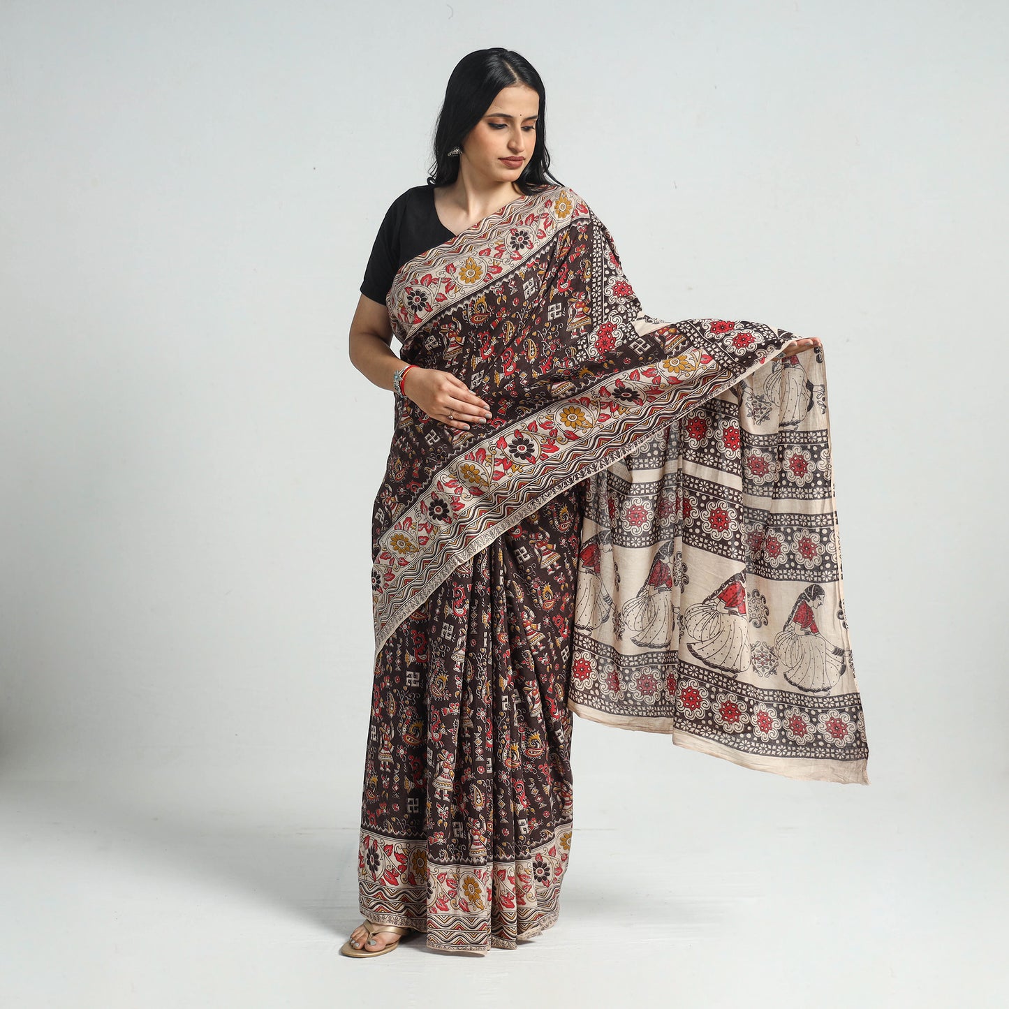 kalamkari saree