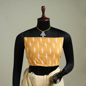 Beige - Nazaakat Kota Doria Cotton Plain Saree with Blouse & Jewellery Set 30