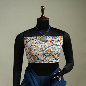 Blue - Nazaakat Kota Doria Cotton Plain Saree with Blouse & Jewellery Set 33