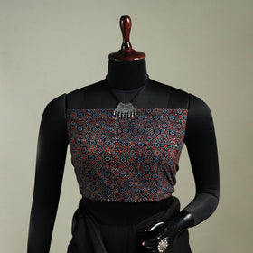 Black - Nazaakat Kota Doria Cotton Plain Saree with Blouse & Jewellery Set 39