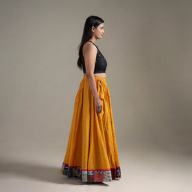 Jacquard 24 Kali Patchwork Cotton Long Skirt 01