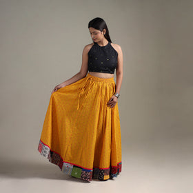 Jacquard 24 Kali Patchwork Cotton Long Skirt 01