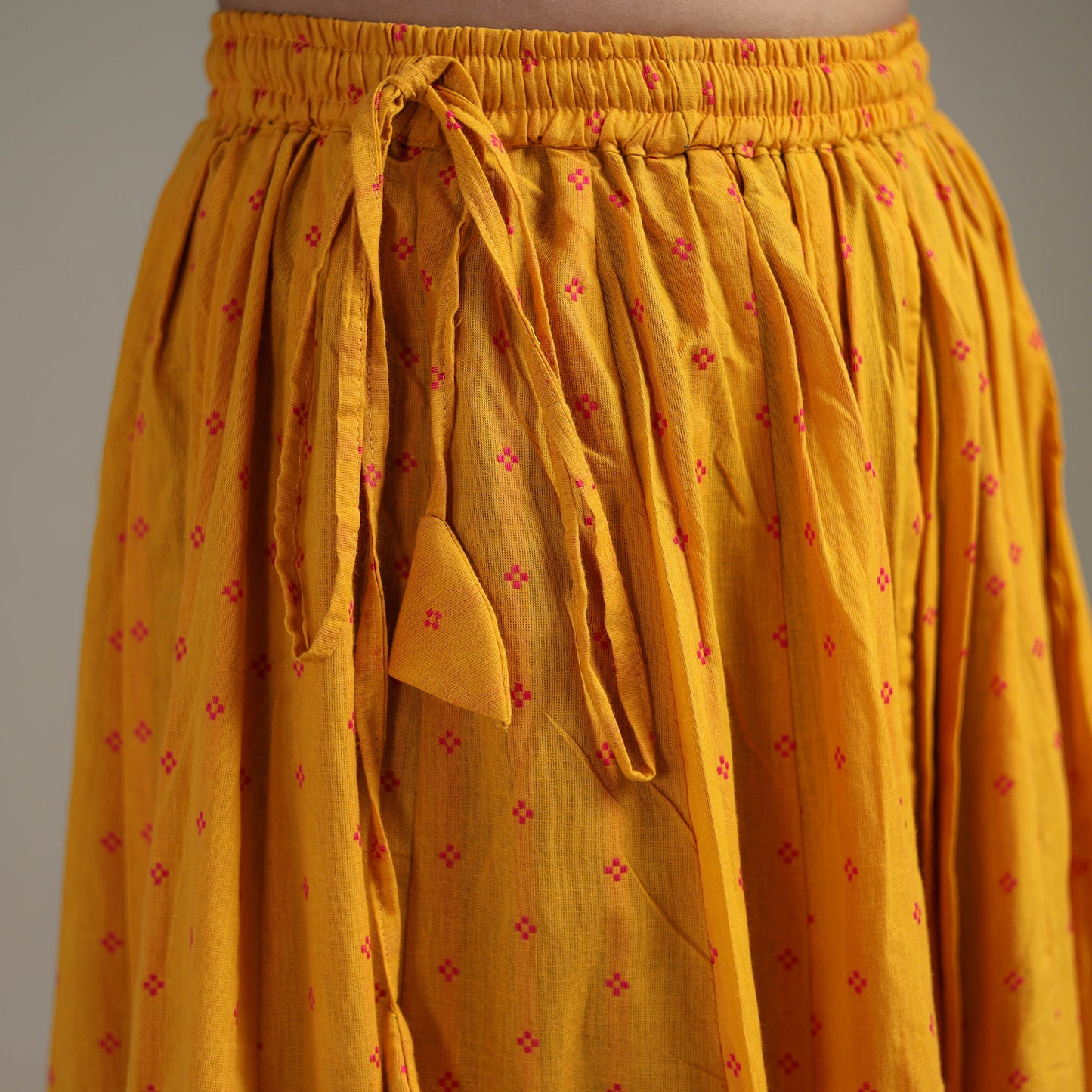 Jacquard 24 Kali Patchwork Cotton Long Skirt 01