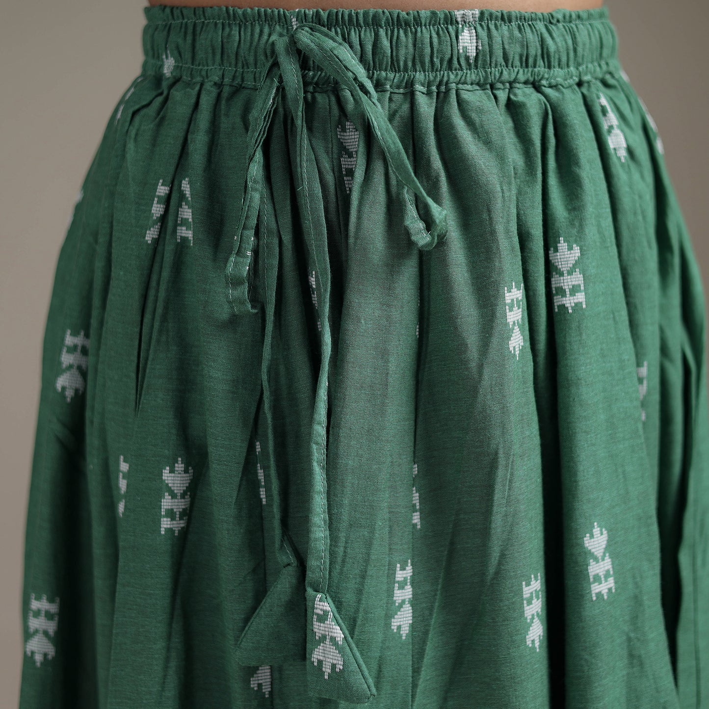 Jacquard 24 Kali Patchwork Cotton Long Skirt 02