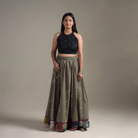 Jacquard 24 Kali Patchwork Cotton Long Skirt 03