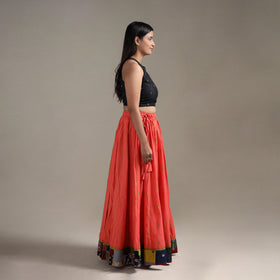 Jacquard 24 Kali Patchwork Cotton Long Skirt 04