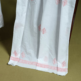 Lucknowi Hand Embroidered Chikankari Mul Cotton 2pc Unstitched Dress Material 18