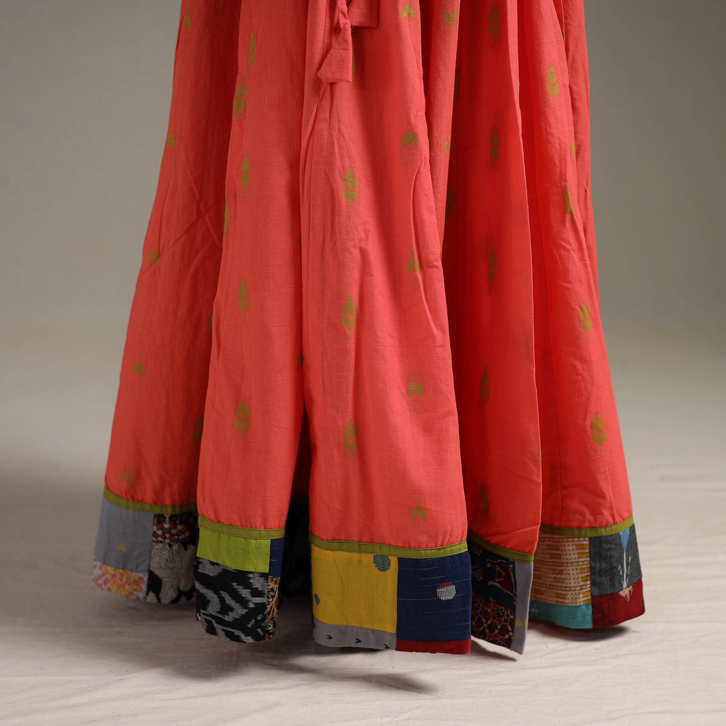 Jacquard 24 Kali Patchwork Cotton Long Skirt 04