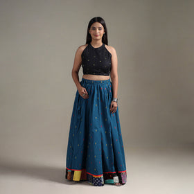 Jacquard 24 Kali Patchwork Cotton Long Skirt 05