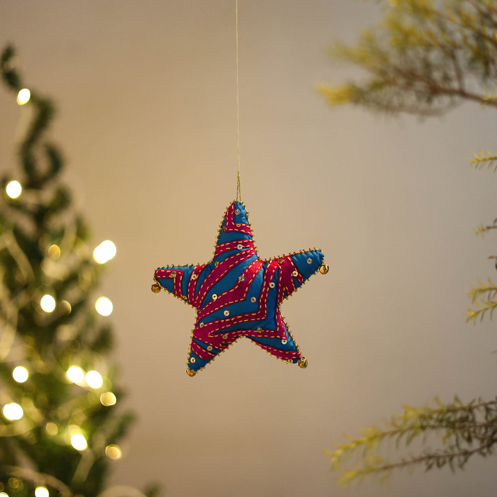 Star Felt Ornament - Handmade Christmas Decor 21