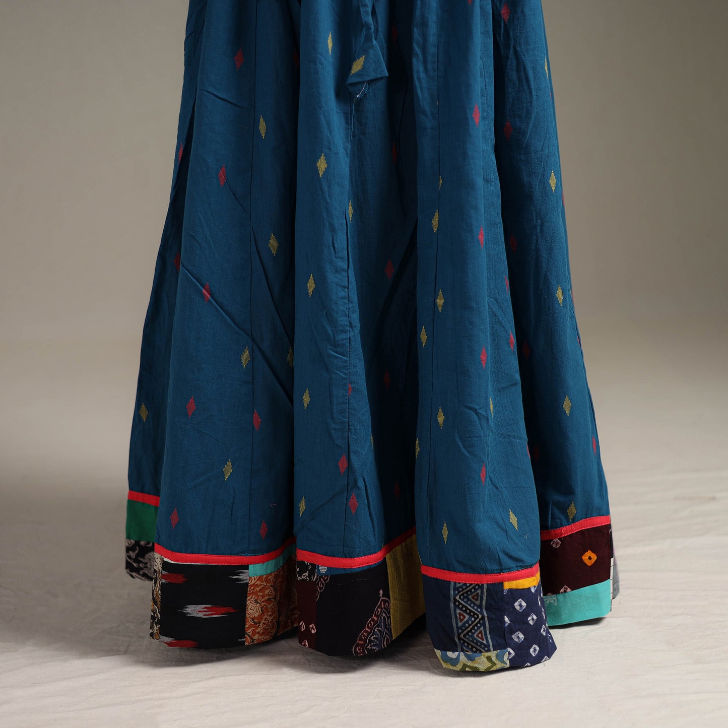 Jacquard 24 Kali Patchwork Cotton Long Skirt 05