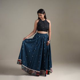 Jacquard 24 Kali Patchwork Cotton Long Skirt 08
