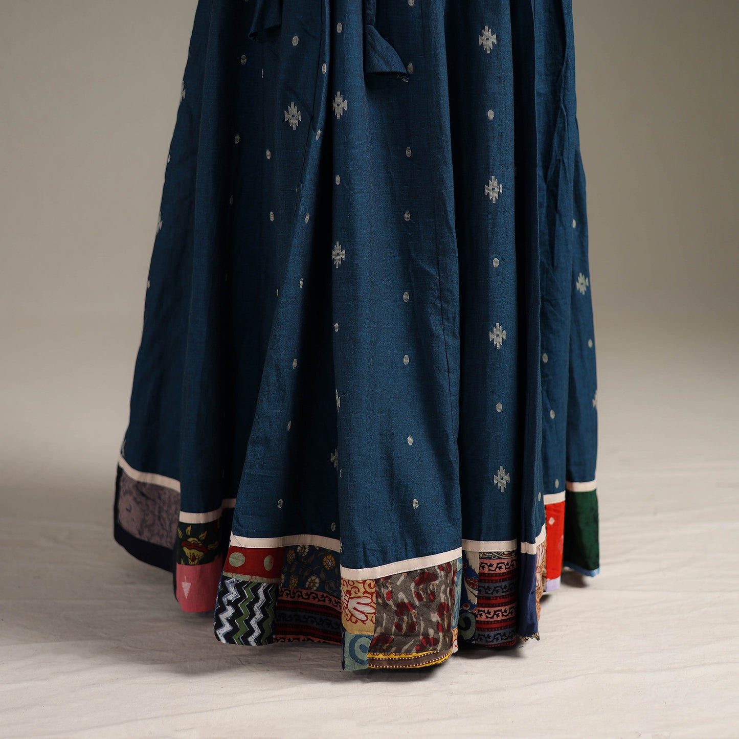 Jacquard 24 Kali Patchwork Cotton Long Skirt 08