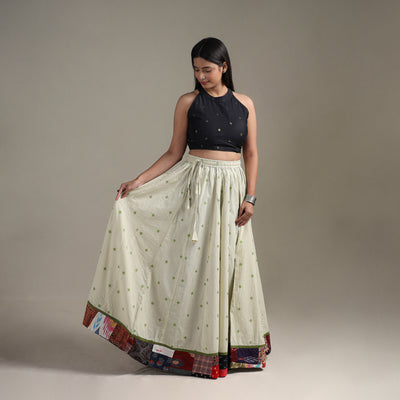 Jacquard 24 Kali Patchwork Cotton Long Skirt 09