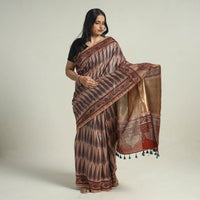 Ajrakh Saree