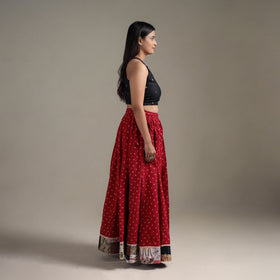 Jacquard 24 Kali Patchwork Cotton Long Skirt 10